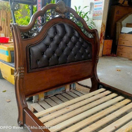 Marquis Burl : Giường Ngủ Châu Âu , Queen Size
